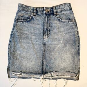 H&M Denim Mini Skirt